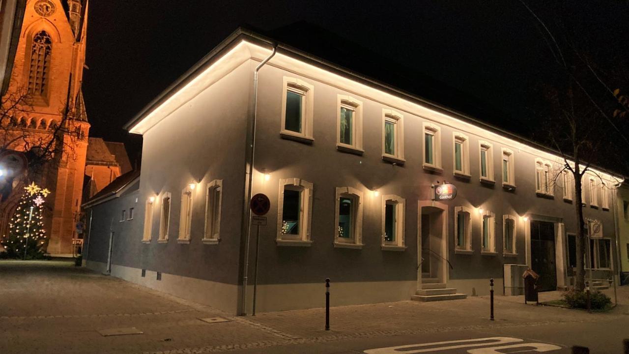 Buergerhausloewen Hotel Philippsburg Exterior foto